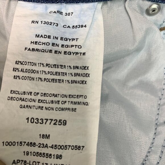 Lee Womens Size 18M Blue Relaxed Fit Denim Bermuda Shorts Mid Rise - Picture 4 of 10